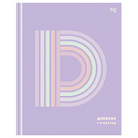 Дневник 1-11 кл. 40л. (твердый) BG "D-purple", глянцевая ламинация