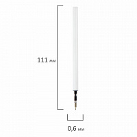 Стержень шариковый масляный BRAUBERG DISTANT 3000 увеличенная длина письма, 111 мм, СИНИЙ, игольчатый наконечник 0,7 мм, 170395