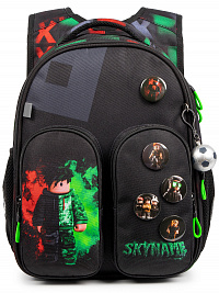 Рюкзак SkyName R9-4 + брелок мячик + значки
