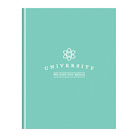 Записная книжка А5 64л. BG "University", soft-touch ламинация, блок-еженедельник