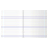 Тетрадь 18л., линия BG "Классический цвет", пластиковая обложка, черный
