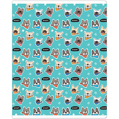 Тетрадь 48л., А5, клетка ArtSpace "Рисунки. Dog"