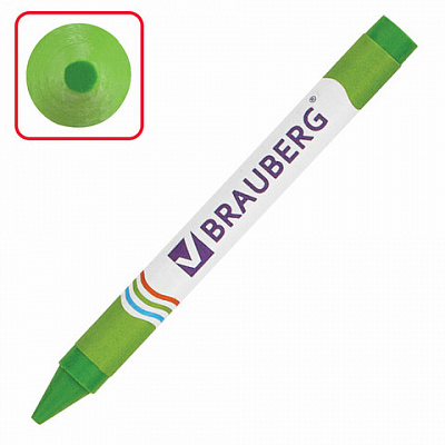 Восковые мелки BRAUBERG, 18 цветов, 222963