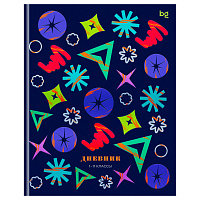 Дневник 1-11 кл. 48л. (ЛАЙТ) BG "Знаки", матовая ламинация, выб.лак
