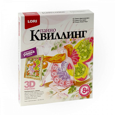 Набор квиллинг Панно Цветочная фея LORI