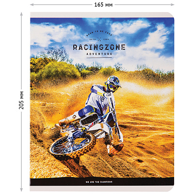 Тетрадь 48л., А5, клетка ArtSpace "Техника. Racing zone"