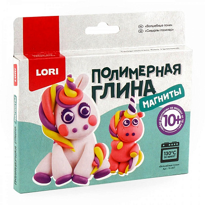 Полимерная глина магниты Волшебные пони LORI