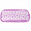 Пенал-косметичка BRAUBERG LUCENT на молнии, прозрачный, Butterfly, 272344