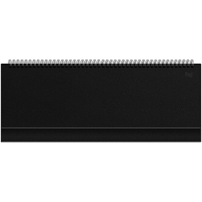 Планинг недатированный, 56л., 330*130мм, балакрон, BG "Ariane. Black"