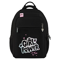 Рюкзак Berlingo ErgoStyle "Girl Power" 39,5*28*15см, 2 отделения, 3 кармана, эргономичная спинка