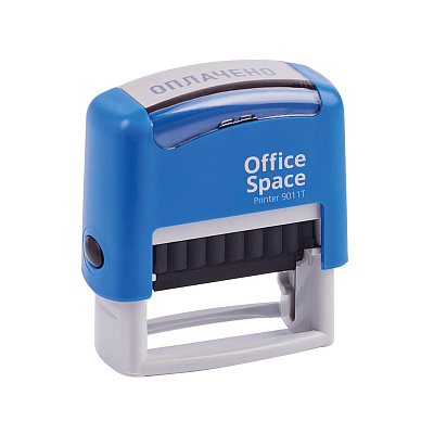 Штамп OfficeSpace "ОПЛАЧЕНО", 38*14мм