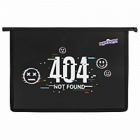 Папка для тетрадей ЮНЛАНДИЯ А4, 1 отделение, пластик, на молнии, Not found, 272143