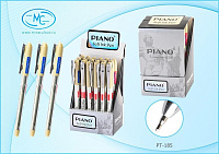 Ручка шариковая PIANO 0,7 мм чернила на масляной основе синяя