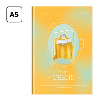 Ежедневник недатированный А5, 160л., 7БЦ, BG "Trend", матовая ламинация