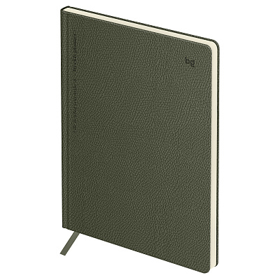 Еженедельник недатированный, B5, 64л., кожзам, BG "Palm. Dark khaki", хаки