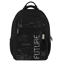Рюкзак Berlingo ErgoStyle "Future Tense" 39,5*28*15см, 2 отделения, 3 кармана, эргономичная спинка