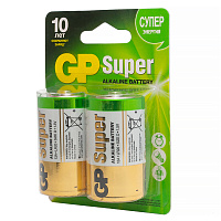 Батарейка GP Super D (LR20) 13A алкалиновая, BC2