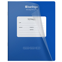 Тетрадь 12л., клетка Berlingo "Classic Pro", пластиковая обложка, ассорти