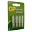 Батарейка GP Greencell AA (R6) 15S солевая, BL4