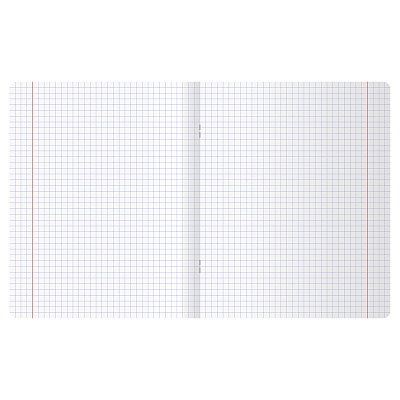 Тетрадь 48л., А5 клетка BG, бумвинил, зеленый, суперэконом