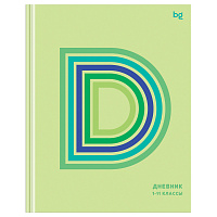 Дневник 1-11 кл. 40л. (твердый) BG "D-green", глянцевая ламинация