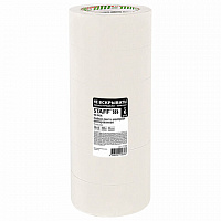 Клейкая лента малярная креппированная 48 мм x 50 м, КОМПЛЕКТ 6 шт., STAFF "BIG PACK2, 271958