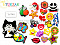Магнит резиновый фигурный TUKZAR mix  TZ 7901