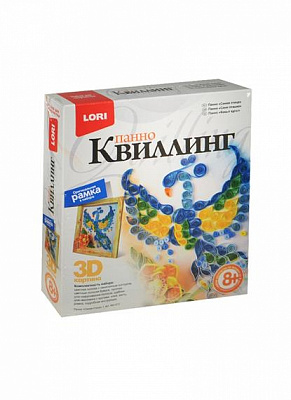 Набор квиллинг Панно Синяя птица LORI